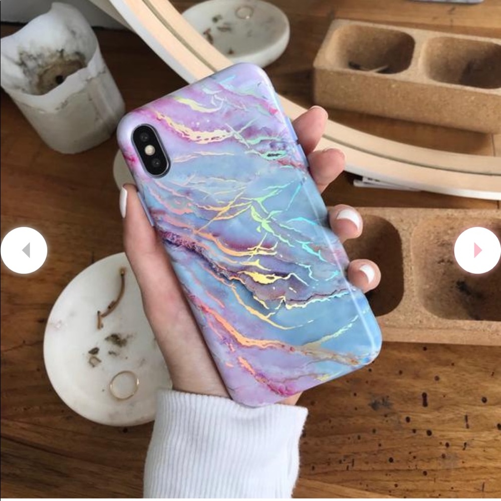 Holo Moonstone Velvet Caviar IPhone XS case